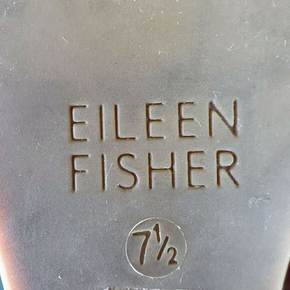 Eileen Fisher Array Cork Sandal Wedge Platform Size 7.5 - Picture 11 of 15